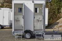 RESPO Anhänger Mobile Doppeltoilette und Wasserspülung DELUXE Rheinland-Pfalz - Gindorf Vorschau