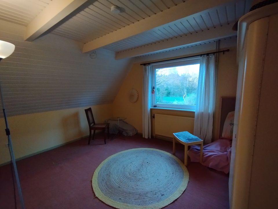 ruhig gelegene Doppelhaushälfte in Worpswede mit Weitblick in die Wiesen in Worpswede
