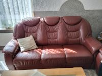 Echt Leder Couch Sofa 3 Sitzer Baden-Württemberg - Kirchardt Vorschau