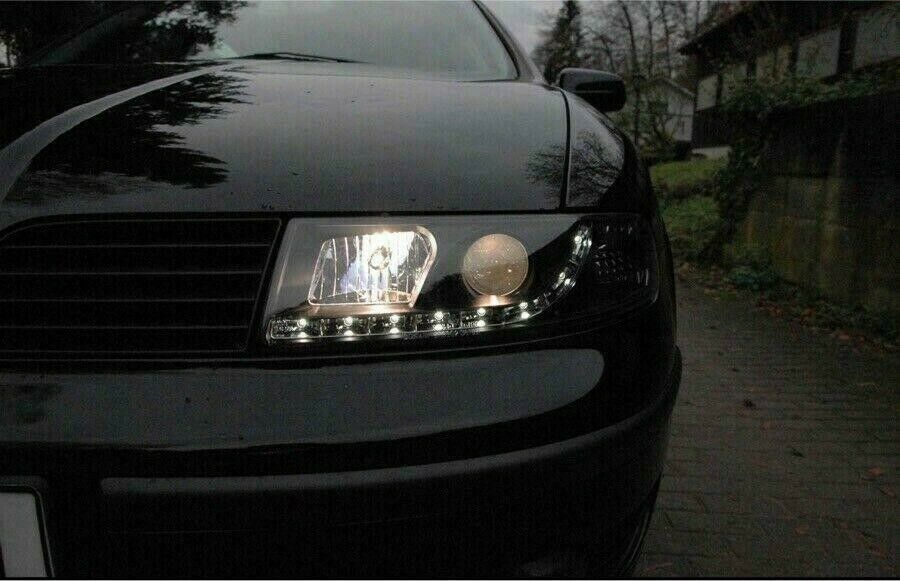 Seat Leon 1M Toledo 1M Led Scheinwerfer schwarz BJ 1999 - 2005 in Calden