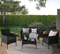 STEELSØN Polyrattan Gartenmöbel Set 4 TLG Essen - Essen-Borbeck Vorschau