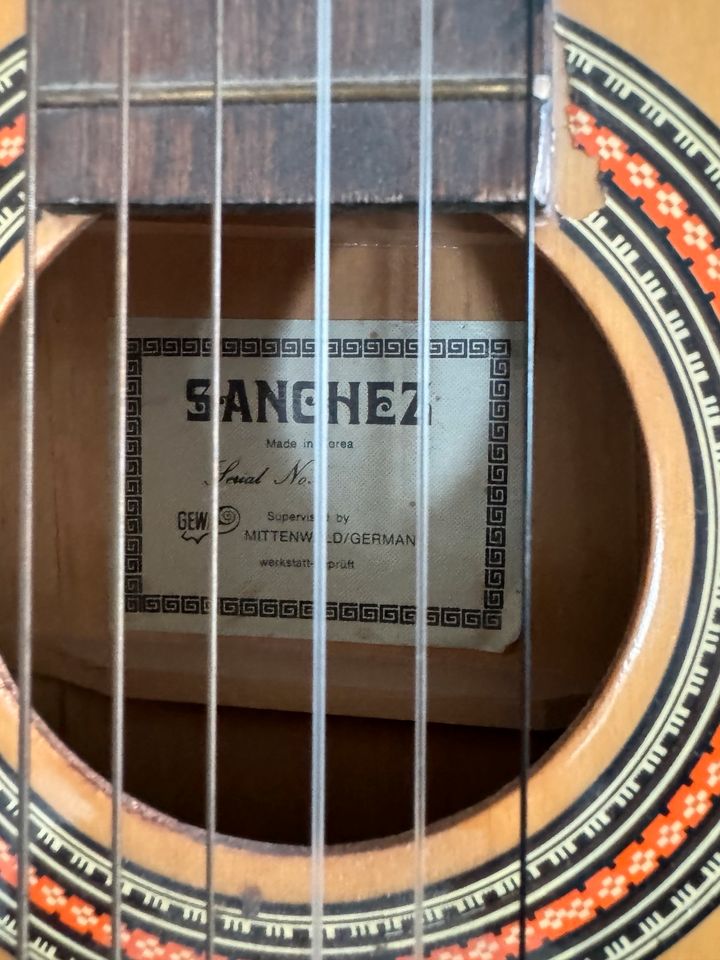 Gitarre Sanchez in Bad Sassendorf