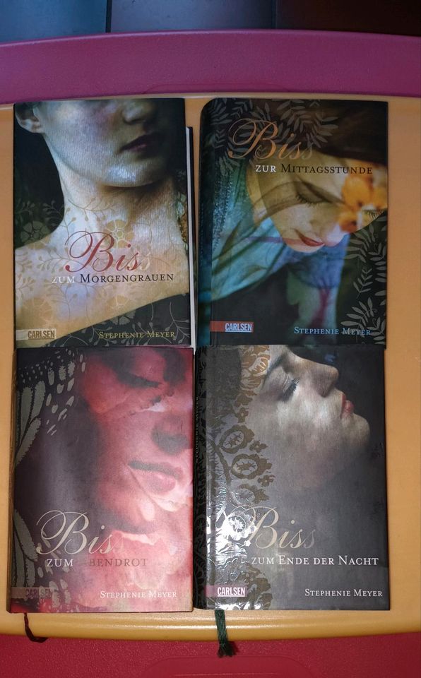 4 Bücher Biss Hardcover in Drensteinfurt