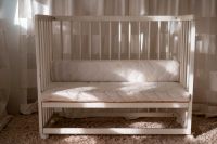 Beistellbett Baby Zustellbett Matratze Laufrollen Seitengitter Bayern - Rehling Vorschau