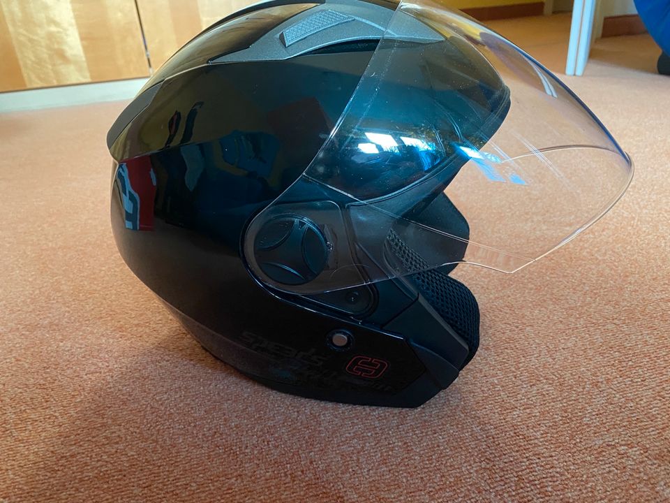 Motorradhelm Speeds City 2 Gr. L fast neu in Panitzsch