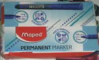 NEU Maped Custom Permanentmarker, feine Spitze, 1mm, Blau, 12 St Bayern - Kürnach Vorschau