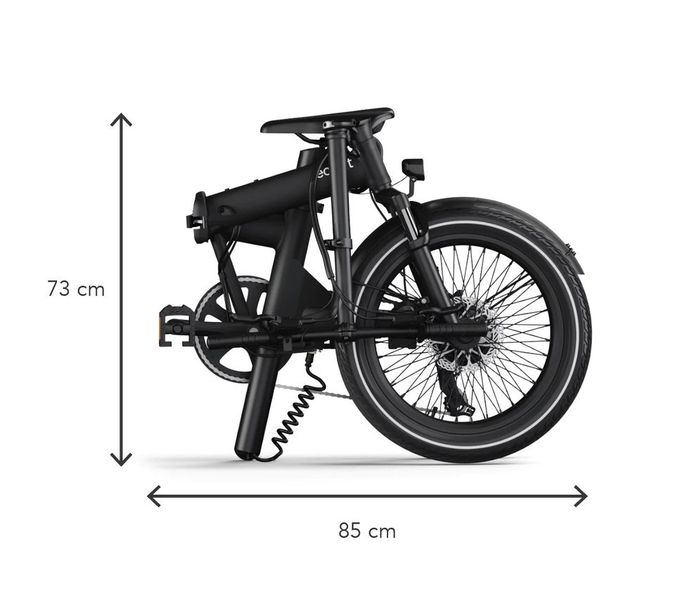 Eovolt Afternoon eKlapprad - 22,3kg mit Akku - Motor EOVOLT 36V 250W Brushless Hinterrad - 25km/h - SAMSUNG 36V 10,5Ah - verfügbar in mehreren Farben - Das faltbare Mehrzweck-Elektrofahrrad! in Starnberg