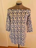 Blau Weiß Bluse Design by Steffen Schraut Carmen Ausschnitt Sachsen - Zwickau Vorschau