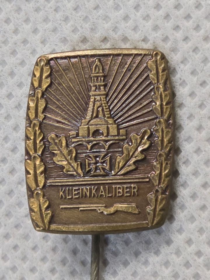 Sammler, Orden, Anstecker, SCHÜTZEN-ABZEICHEN KLEINKALIBER, in Recklinghausen