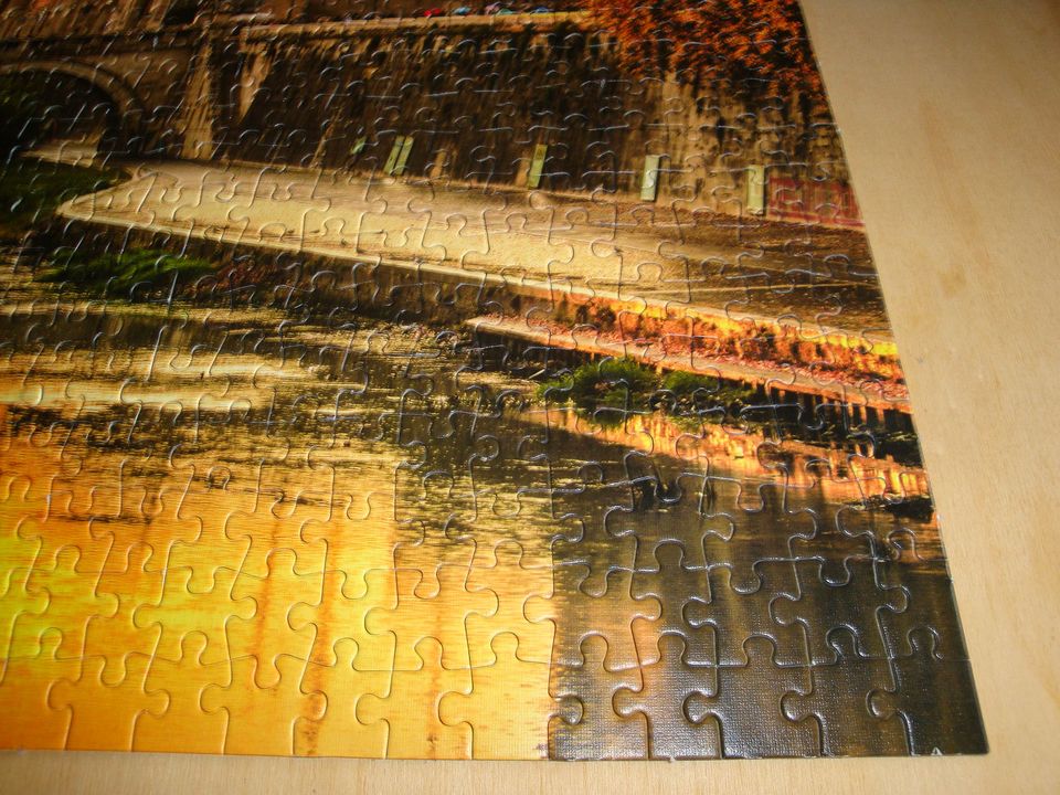 Schmidt Premium Puzzle "Goldenes Licht über Rom" 1000 T. komplett in Bückeburg