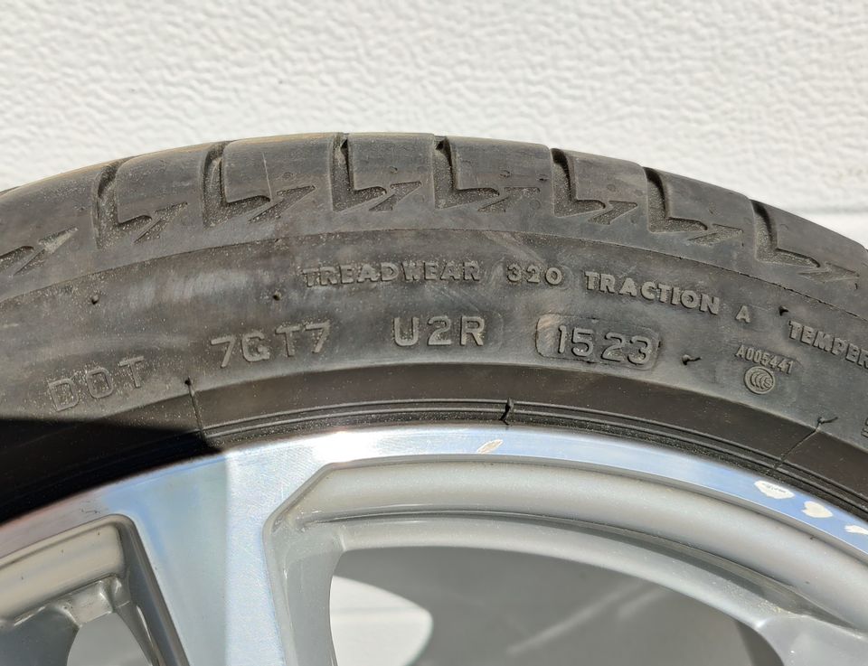 Sommerreifen+Felgen 225/40R18 - 92Y / 7,5JX18 H2 ET51/ Audi A3 in Waltershausen