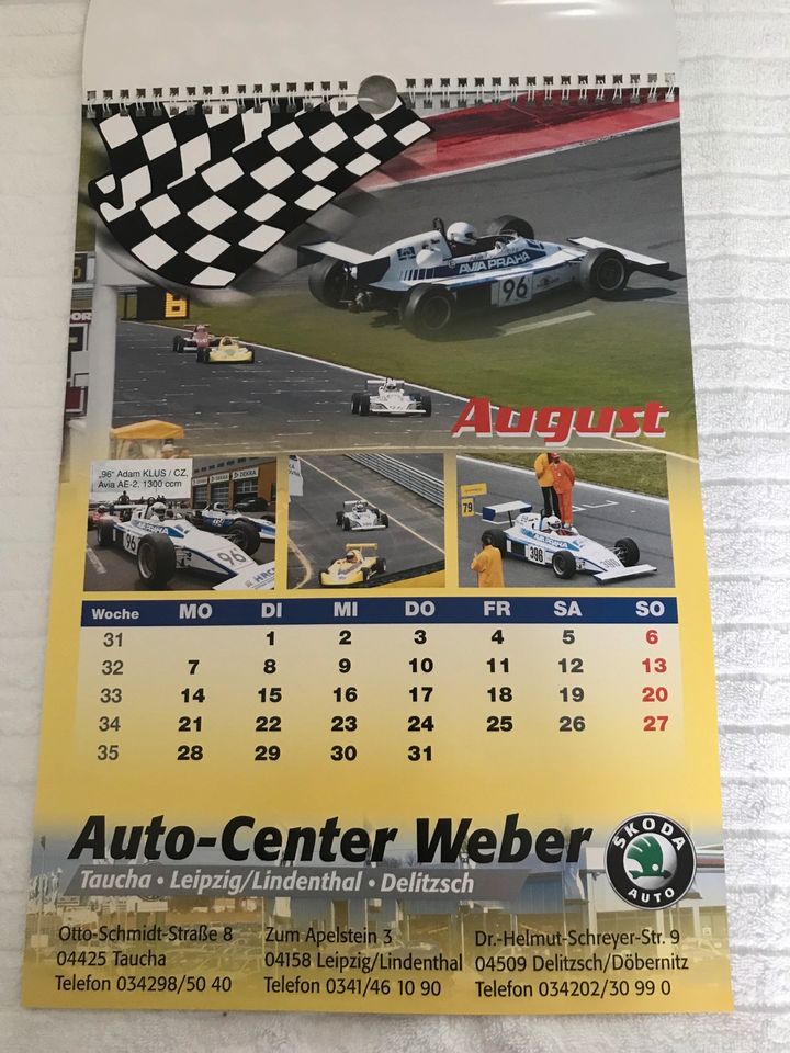 Kalender Motorsport Ost Rennsport DDR 2006 in Lichtenau