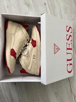 Neue ungetragene Guess Sneaker Schuhe beige rot retro limited Nordrhein-Westfalen - Meerbusch Vorschau
