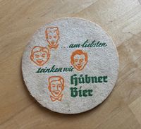 Hübner Bierdeckel alt selten Saarland - Beckingen Vorschau