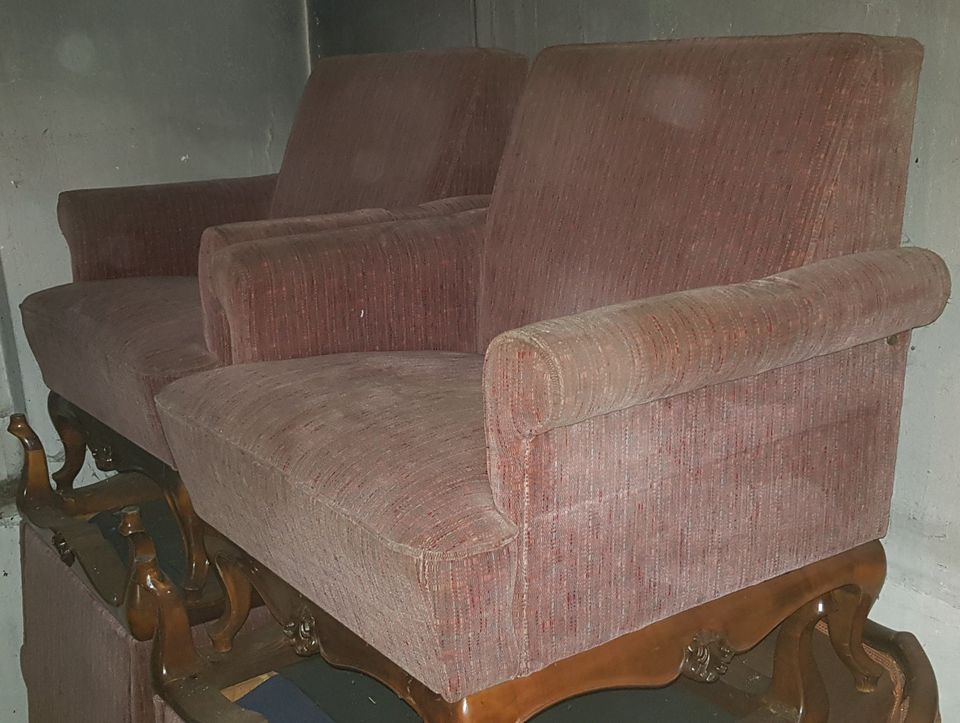 Couch mit Sessel von Opa in Fredersdorf-Vogelsdorf