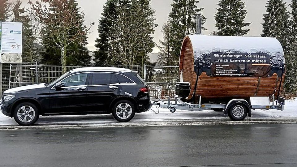 Fasssauna zu vermieten in Winterberg