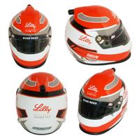 Nascar Fahrerhelm Replica 2017 - #16 Ryan Reed - Lilly ADA - 1:2 Nordrhein-Westfalen - Bad Oeynhausen Vorschau