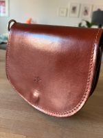 Kleine Handtasche Satteltasche rot-braun, 100% Leder Hamburg-Mitte - Hamburg Hamm Vorschau