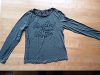 Superdry Shirt  langarm olivgrün Hessen - Rodgau Vorschau