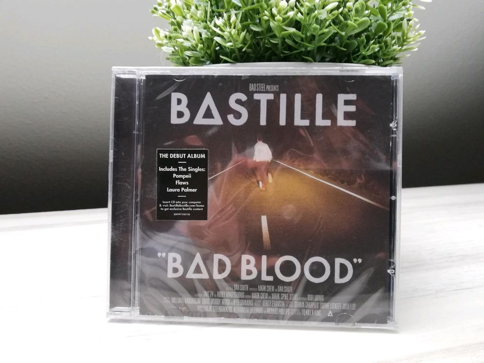 CD Bastille "Bad Blood",The Debut Album, neu und verpackt in Wandlitz