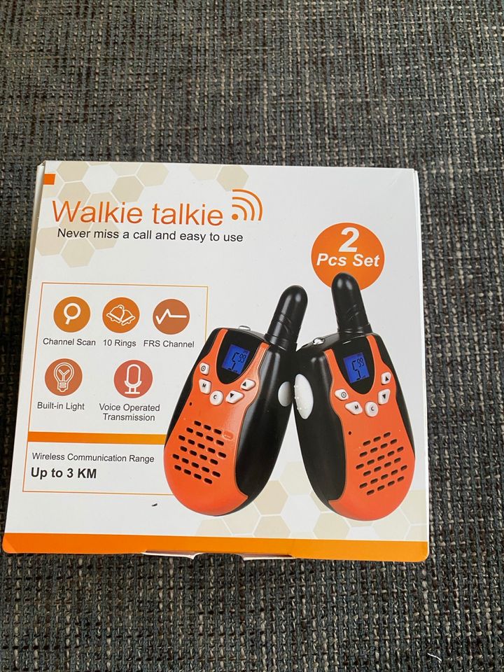 2 walkie talkie NEU in original verpackt in Braunschweig