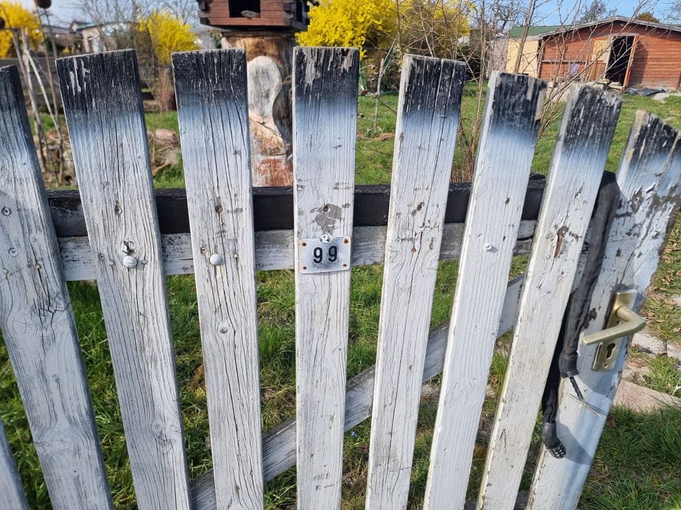 Ich verkaufe hier einen Pachtgarten da er mir zu weit weg ist in Leipzig