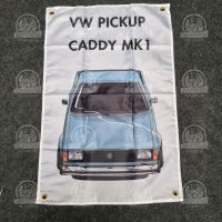 Vw caddy 1 mk1 14d rabbit pickup US flagge fahne neu Aachen - Kornelimünster/Walheim Vorschau