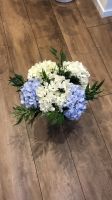 Blaue weiße Hortensien Hochzeit Feier Kunstpflanzen Pflanzen Deko Baden-Württemberg - Pforzheim Vorschau