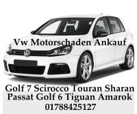 Motorschaden Ankauf Vw Golf 7 Tiguan Scirocco Touran Caddy Sharan Hannover - Nord Vorschau