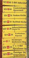 BVG Bus Tram Straßenbahn Schild Ikarus Berlin - Reinickendorf Vorschau