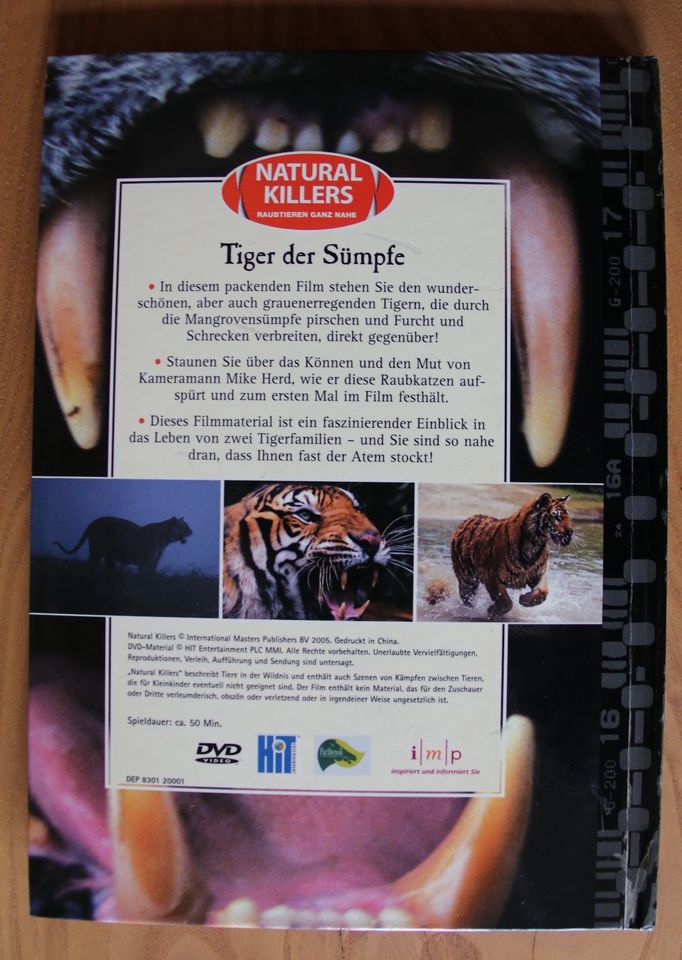 Tiger der Sümpfe DVD in Chemnitz