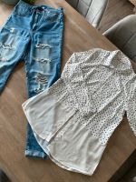 ❣️Bluse H&M, lang, Gr. 164, Jeans, Fetzen, Gr.36❣️ Niedersachsen - Wiesmoor Vorschau