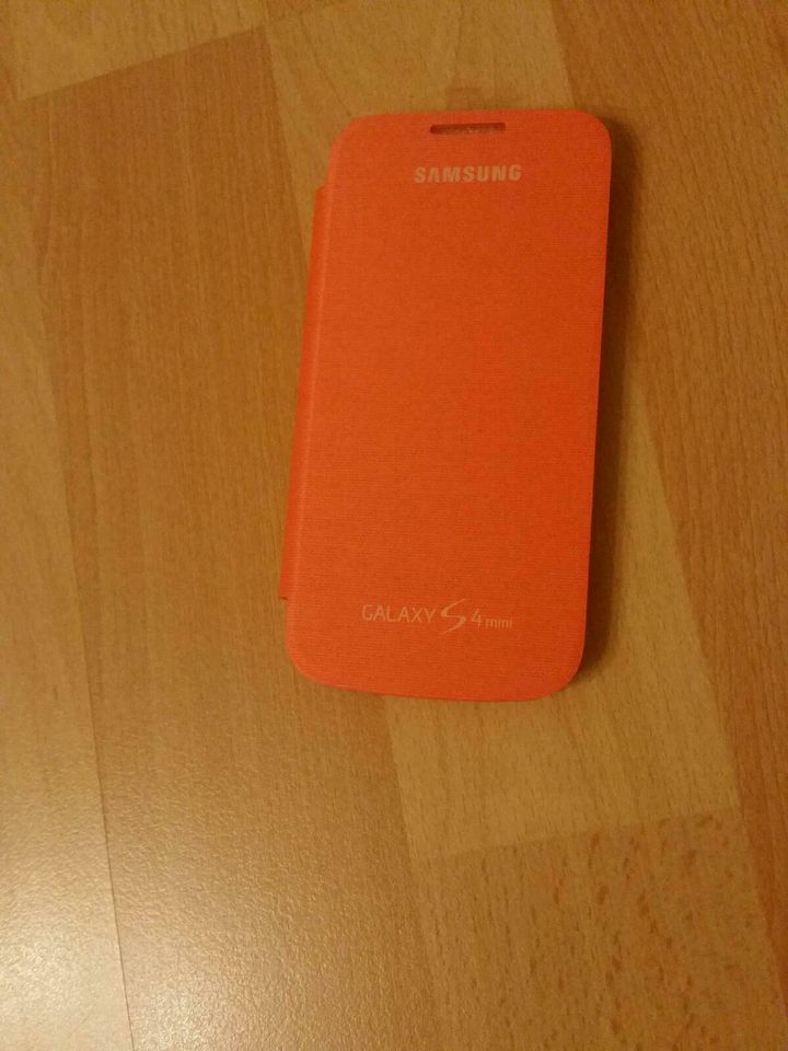 Hüllen Handy Samsung S4 Mini Farbe orange in Rosenberg