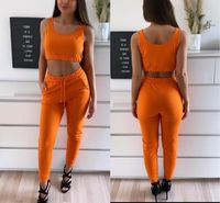 Neu Damen top / shirt hose set xs s m l Orange sexy Italy girl Rheinland-Pfalz - Mainz Vorschau