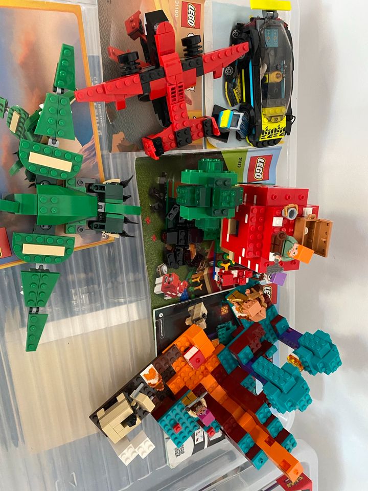Lego Sets Minecraft StarWars Polizei Feuerwehr in Horneburg
