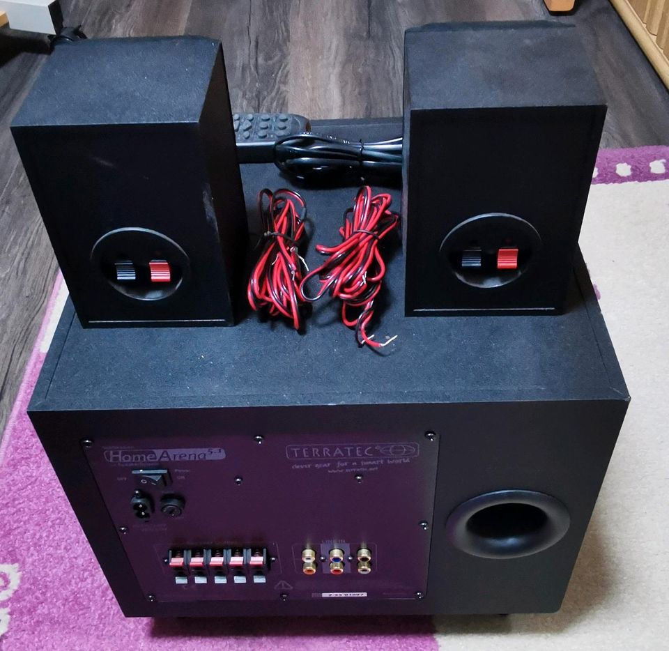 Home Terratec 5.1 Subwoofer in Ludwigsburg