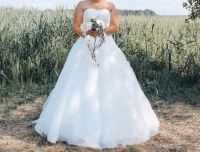 Brautkleid Größe 36 Ivory + Reifrock und Schleier Hochzeit Kleid Schleswig-Holstein - Fahrdorf Vorschau