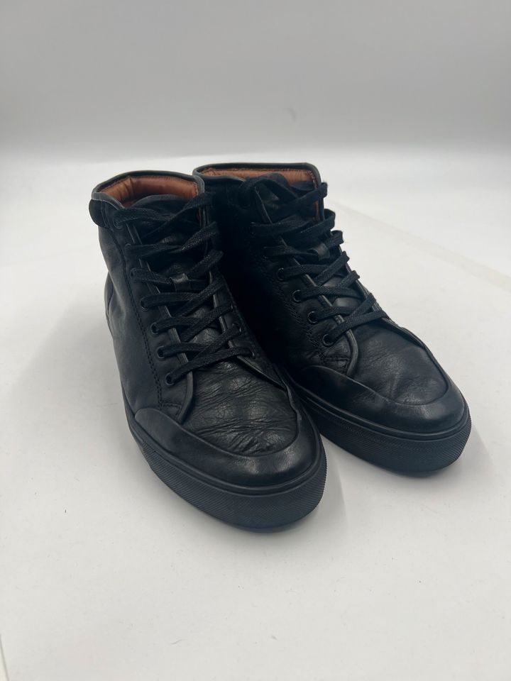 Belstaff Herren High Top Sneaker in Schwarz , Gr.42 in Frankfurt am Main