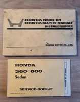 Original Honda N600 Bedienungsanleitung und Serviceheft Bayern - Wunsiedel Vorschau