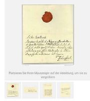 Autograph/Brief mit Unterschrift von Waldbott-Bassenheim Hessen - Wiesbaden Vorschau