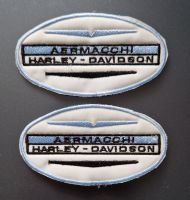2 Aermacchi Harley Davidson Aufnäher 9,8 x 5,3 cm NEU Saarland - Blieskastel Vorschau