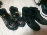 2x Schuhe, Übergang, 1x ungetragen, neu, schwarz, leo, Gr 37 München - Laim Vorschau