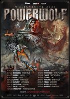 SUCHE: Powerwolf Wolfsnächte 2021 Tourplakat Düsseldorf - Angermund Vorschau