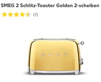 Original Smeg Toaster Hochglanz Gold sehr Edel Duisburg - Rheinhausen Vorschau