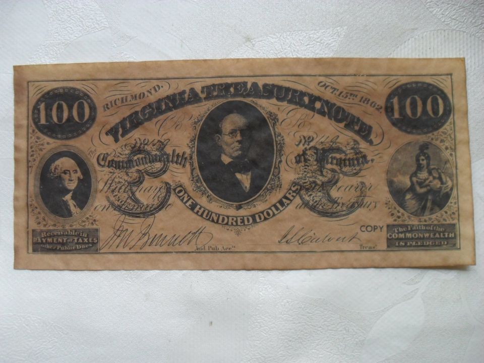 USA Banknoten - Civil war 1862 / 1863 - in Stuttgart