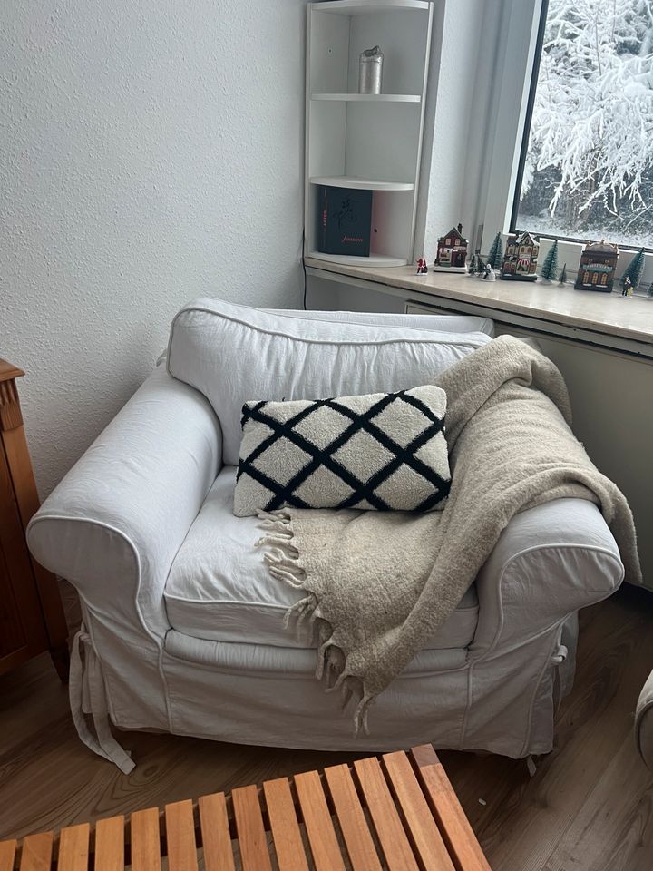 Ikea Ektorp Sessel inkl. Hocker in Breckerfeld