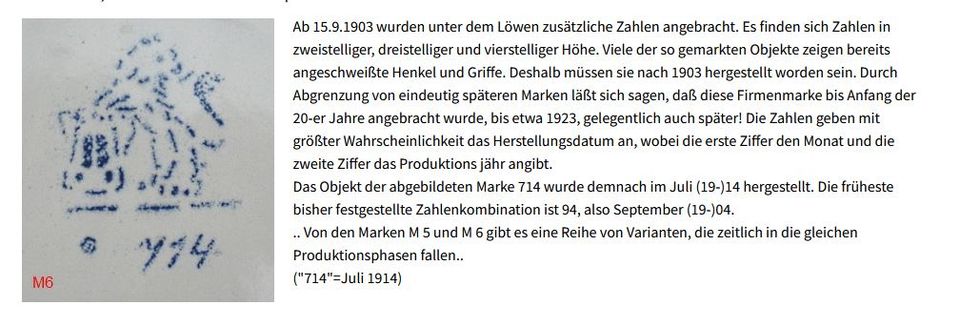 Gebr. Baumann Kanne Kaffeekanne Email, Emaille, ca. 1903 - 1921 in Amberg