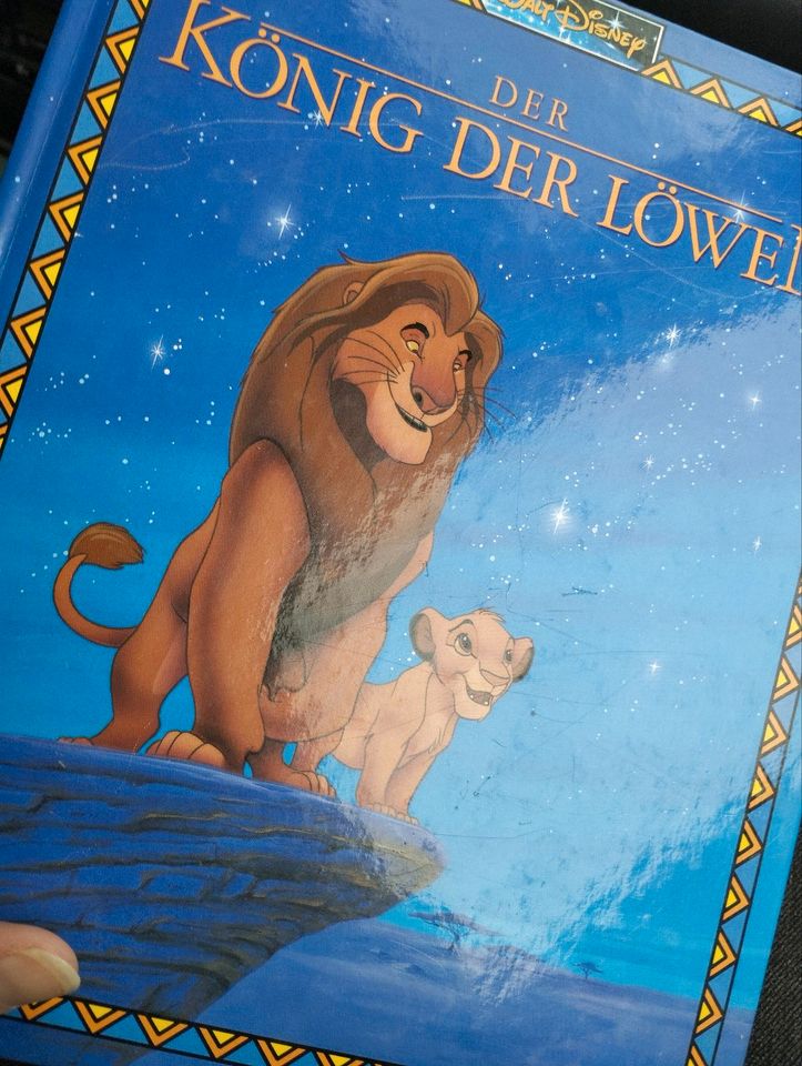 Der König der Löwen Disney Schneider Buch 1994 in Weißenburg in Bayern
