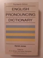 English Pronouncing Dictionary, Daniel Jones Bayern - Bad Reichenhall Vorschau