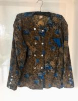 Vintage Bluse Hemd mit Paisley und Rosen Muster Frankfurt am Main - Bockenheim Vorschau